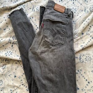 Levi's Charcoal Skinny Women's Jeans